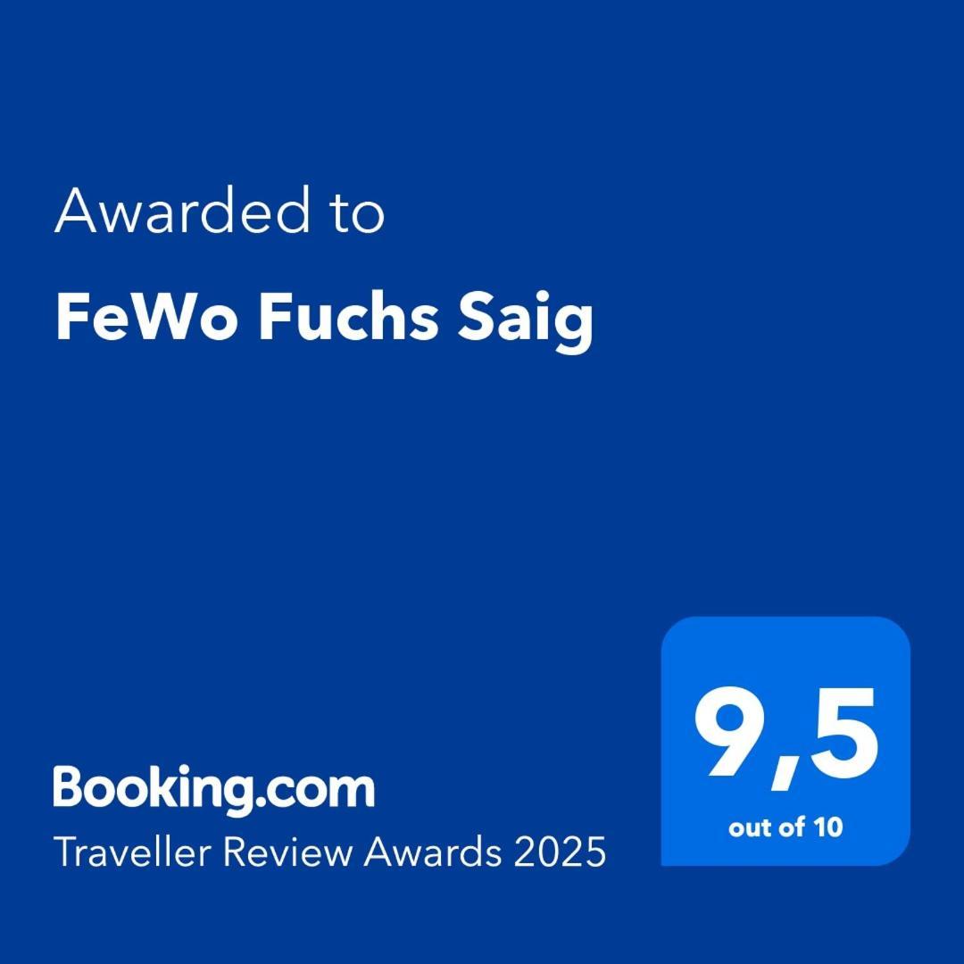 Fewo Fuchs Saig لينزكريش المظهر الخارجي الصورة